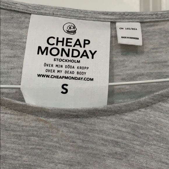 NWOT Cheap Monday Joy Top S - Picture 5 of 7